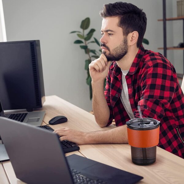 Reusable Glass Coffee Mug